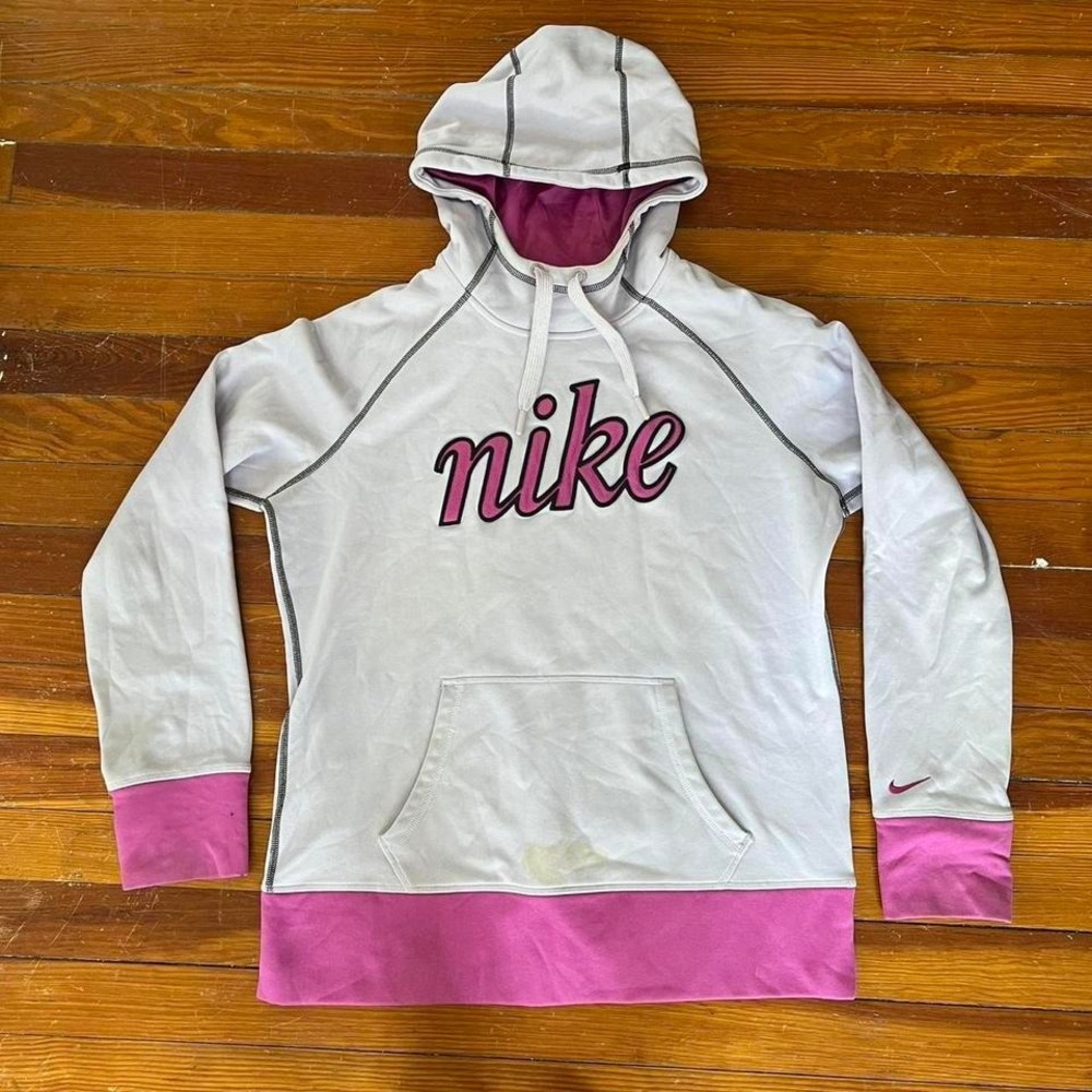 Nike Therma-FIT embroidered pullover hoodie Size L